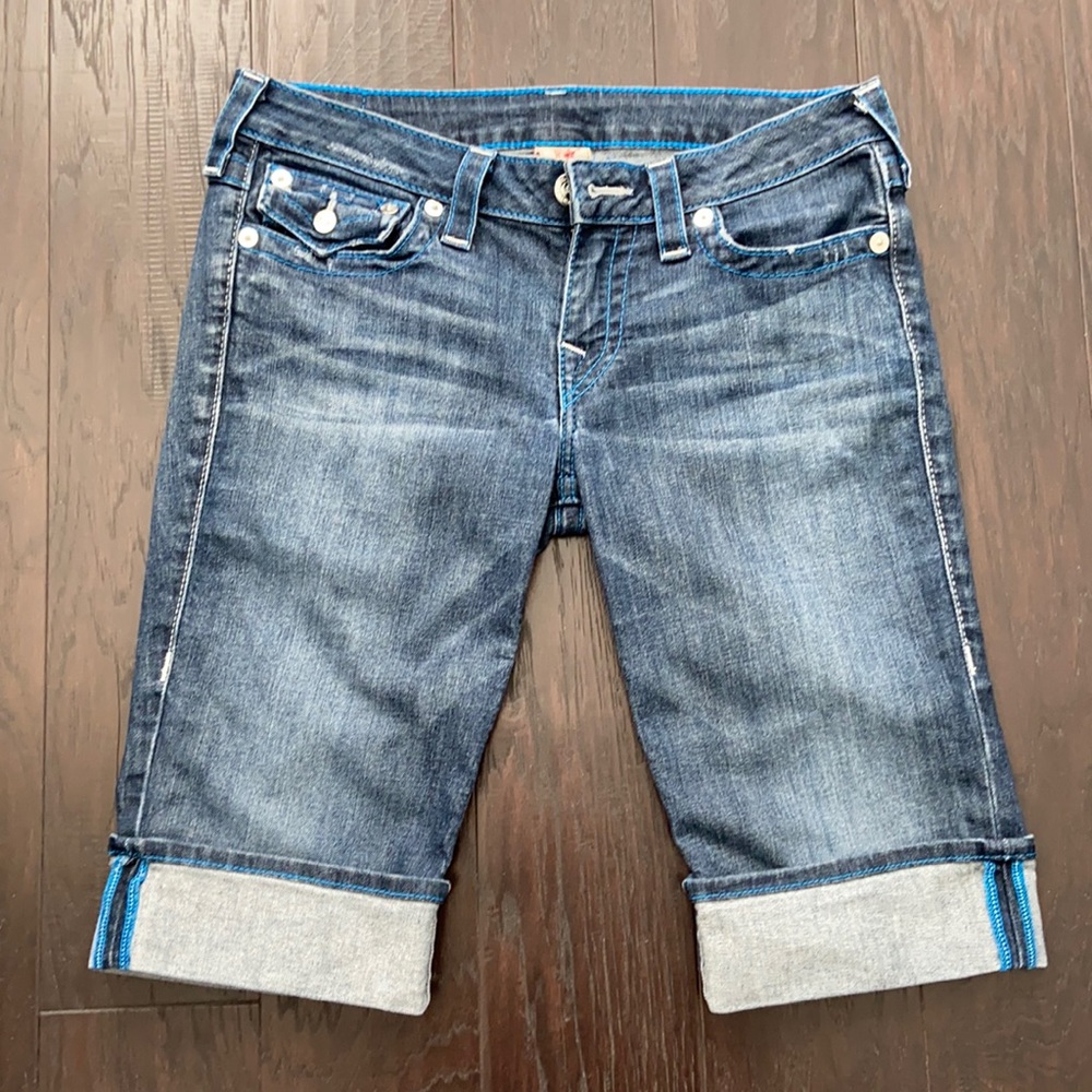 True Religion Jean Shorts